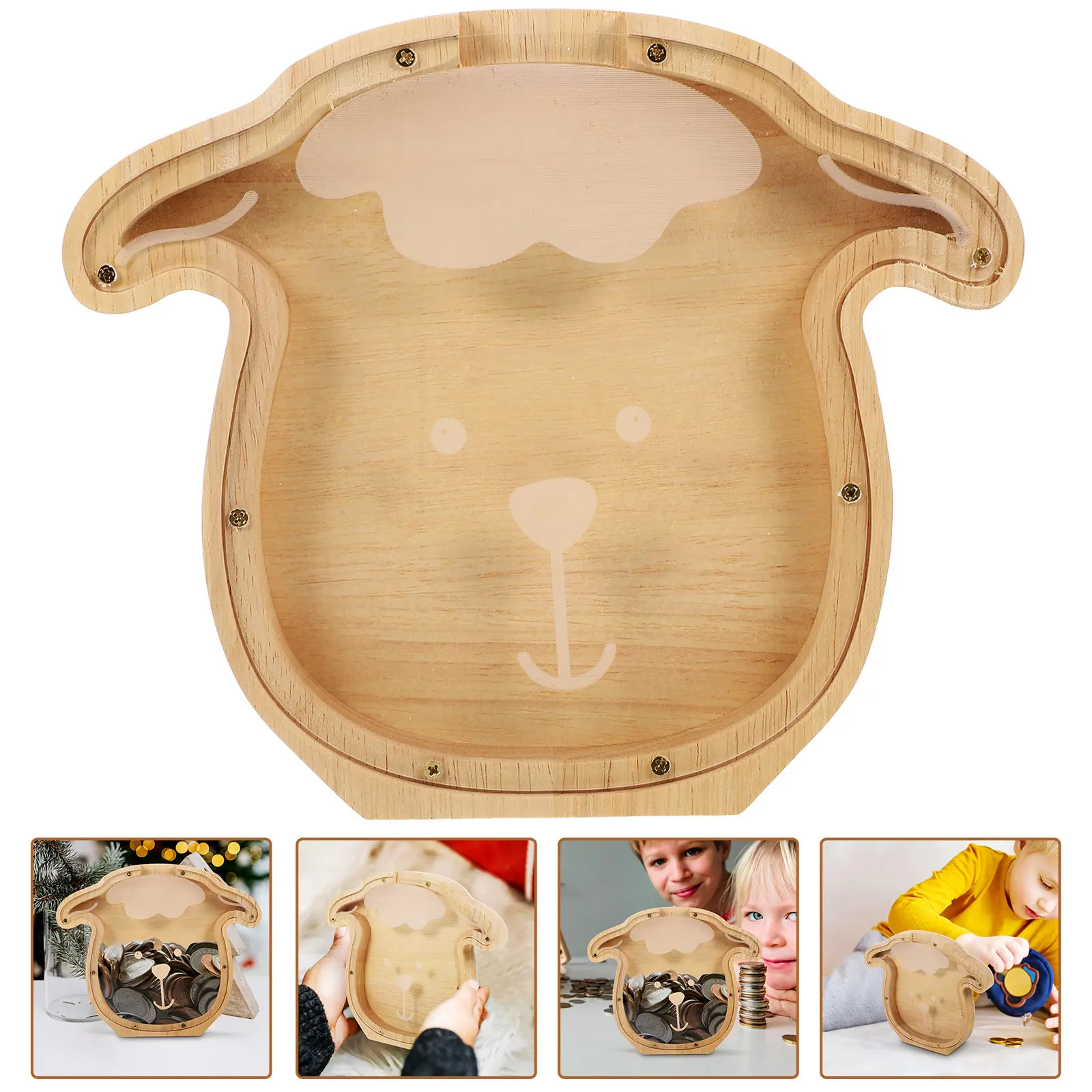 Креативная деревянная копилка в виде кролика, декоративная копилка для детей, для дома, офиса, рабочего стола, коробка для накоплений
Креативная деревянная копилка в виде кролика, декоративная копилка для детей, для дома, офиса, рабочего стола, коробка для накоплений