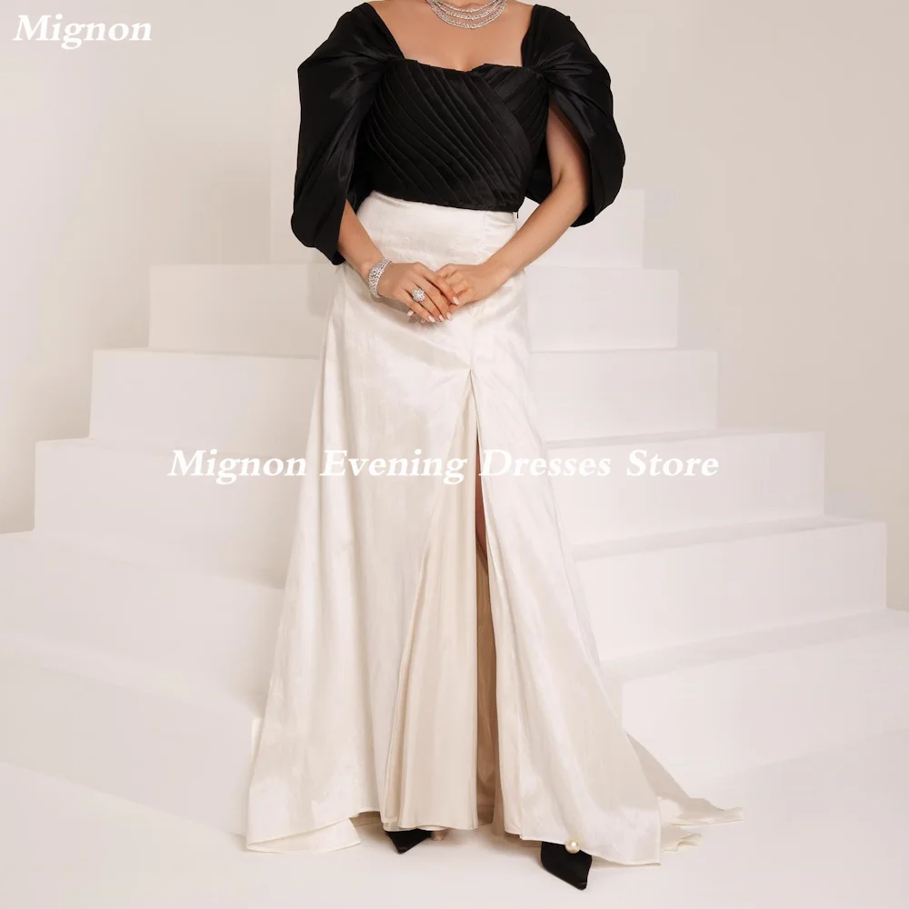 Mignon Satin A-line Boat Neck Popular Ruffle Prom Gown Floor-length Elegant Formal Evening Party Dress for Women 2023
Mignon Satin A-line Boat Neck Popular Ruffle Prom Gown Floor-length Elegant Formal Evening Party Dress for Women 2023