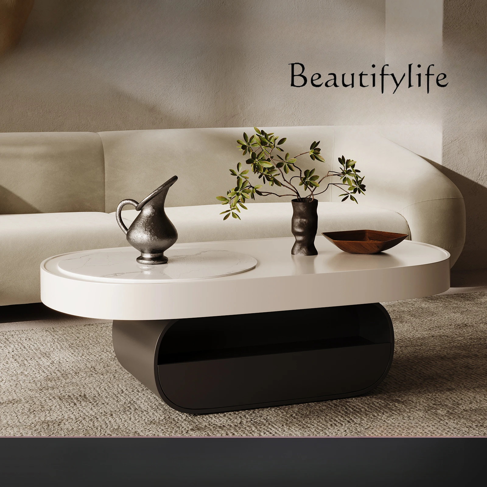 Rock slab coffee table living room household small apartment light luxury modern simple minimalist oval coffee table
Rock slab coffee table living room household small apartment light luxury modern simple minimalist oval coffee table