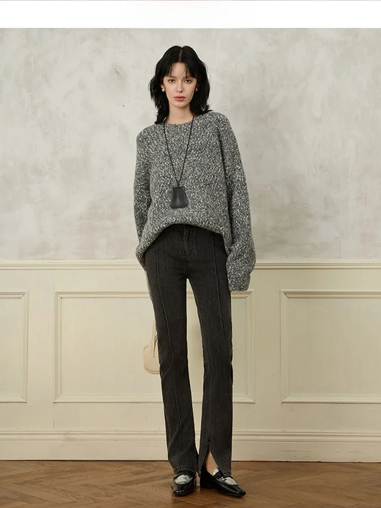 Джинсы женские Rightcell с высокой талией, облегающие, универсальные, для осени и зимы, для повседневной носки, элегантные, миди, с высокой талией
Джинсы женские Rightcell с высокой талией, облегающие, универсальные, для осени и зимы, для повседневной носки, элегантные, миди, с высокой талией