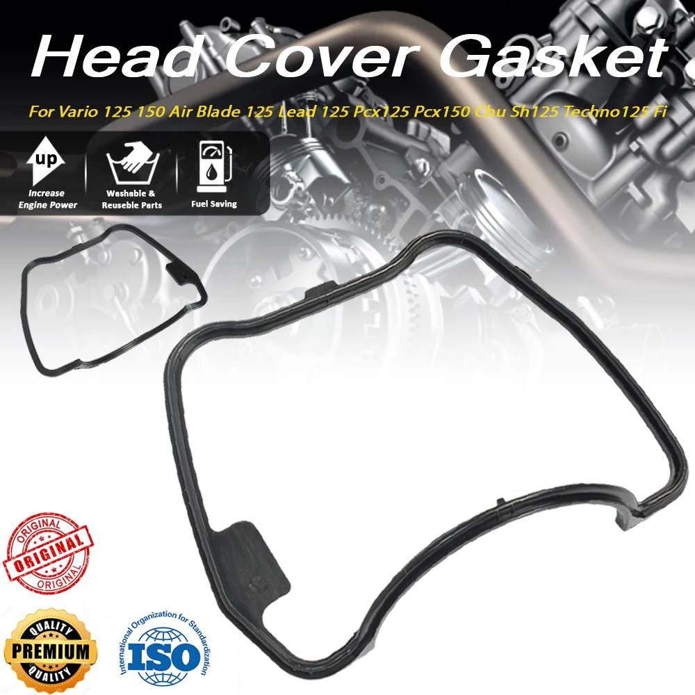 For Vario 125 150 Air Blade Lead 125 Pcx125 150 Cbu Sh Techno125 Fi 12391-KZR-600 Head Cover Gasket
For Vario 125 150 Air Blade Lead 125 Pcx125 150 Cbu Sh Techno125 Fi 12391-KZR-600 Head Cover Gasket