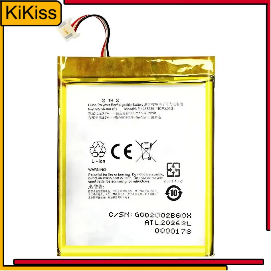 890Mah Replacemeny Battery For Amazon Kindle 7 7Th Gen 6" E-Reader WP63GW 265360 58-000083 58-000151 Batteria + Tools
890Mah Replacemeny Battery For Amazon Kindle 7 7Th Gen 6" E-Reader WP63GW 265360 58-000083 58-000151 Batteria + Tools