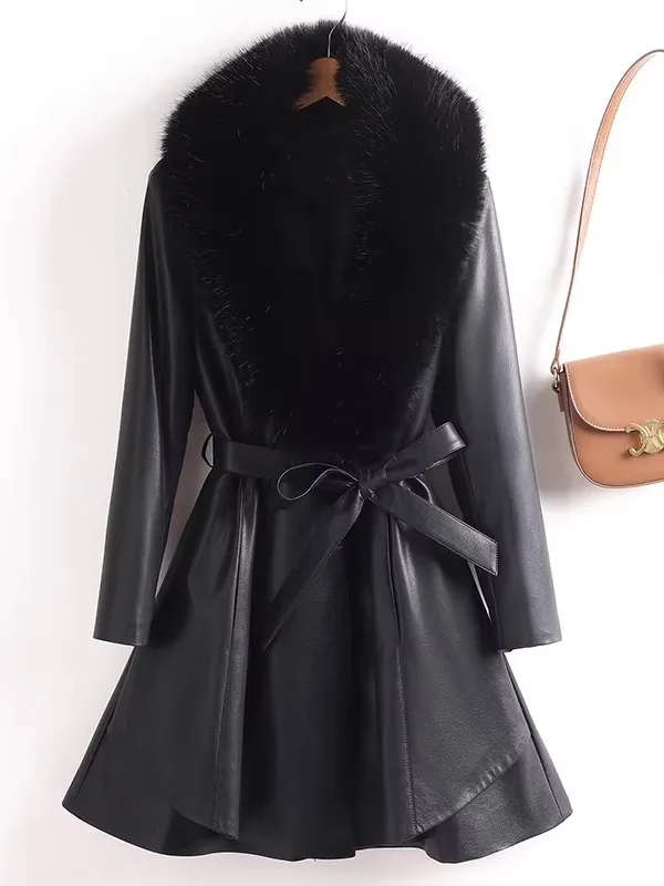 Ning Genuine Leather down Jaet Women's Mid-Length eepskin 2025 New Winter Small Size Waist-Cinching Belted Fur Coat
Ning Genuine Leather down Jaet Women's Mid-Length eepskin 2025 New Winter Small Size Waist-Cinching Belted Fur Coat