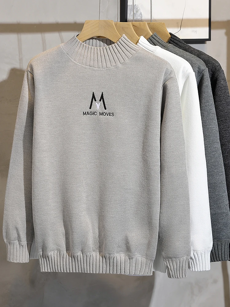 Men's Fce-Lined Thiened Letter Knitwear Autumn Winter 2023 Faionable Youthful Warm Clothing round Ne Long Sve Swe...
Men's Fce-Lined Thiened Letter Knitwear Autumn Winter 2023 Faionable Youthful Warm Clothing round Ne Long Sve Swe...