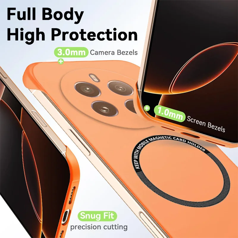 Ultra Thin Hard PC Magnetic Frameless Phone Case for Realme P1 Pro Speed P1Pro P1Speed Matte Anti-fingerprint Back Cover Housing
Ultra Thin Hard PC Magnetic Frameless Phone Case for Realme P1 Pro Speed P1Pro P1Speed Matte Anti-fingerprint Back Cover Housing