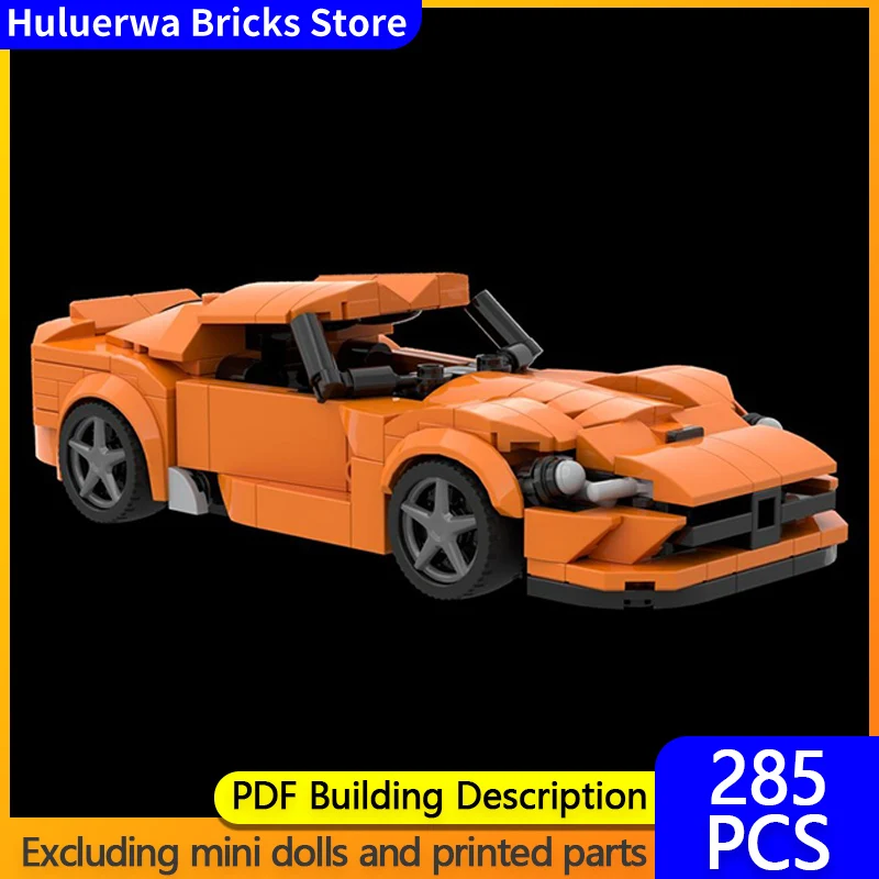 Speed Champion Model MOC Building Bricks Viper SRT Top Tier Sports Car Modular Technology Gifts Holiday Assemble Children Toys
Speed Champion Model MOC Building Bricks Viper SRT Top Tier Sports Car Modular Technology Gifts Holiday Assemble Children Toys