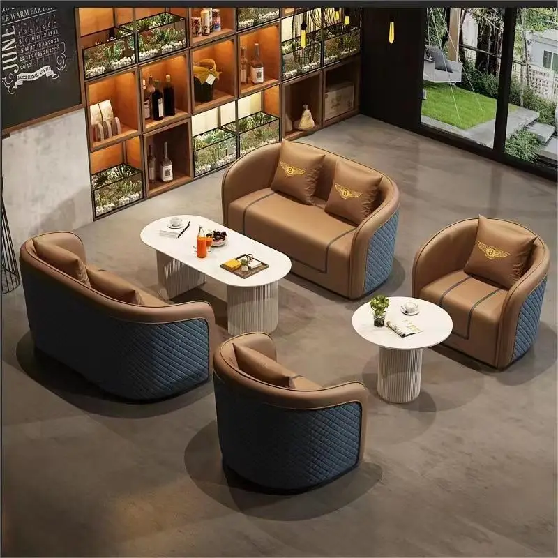 Nordic Cafe Casual Modern Light Luxury Sales Department Hotel Business Lobby Sofa Set
Nordic Cafe Casual Modern Light Luxury Sales Department Hotel Business Lobby Sofa Set