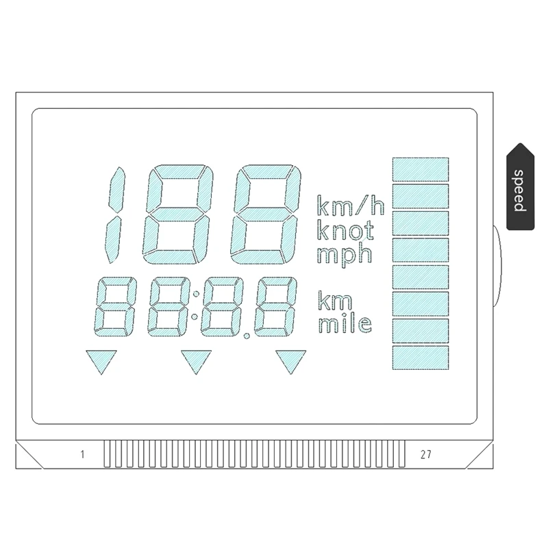 M0t-rMotorcycle Speedometer Gauge Unit Glass LCD Display Screen 6Y5-83570-A0-00 for Yamaha
M0t-rMotorcycle Speedometer Gauge Unit Glass LCD Display Screen 6Y5-83570-A0-00 for Yamaha