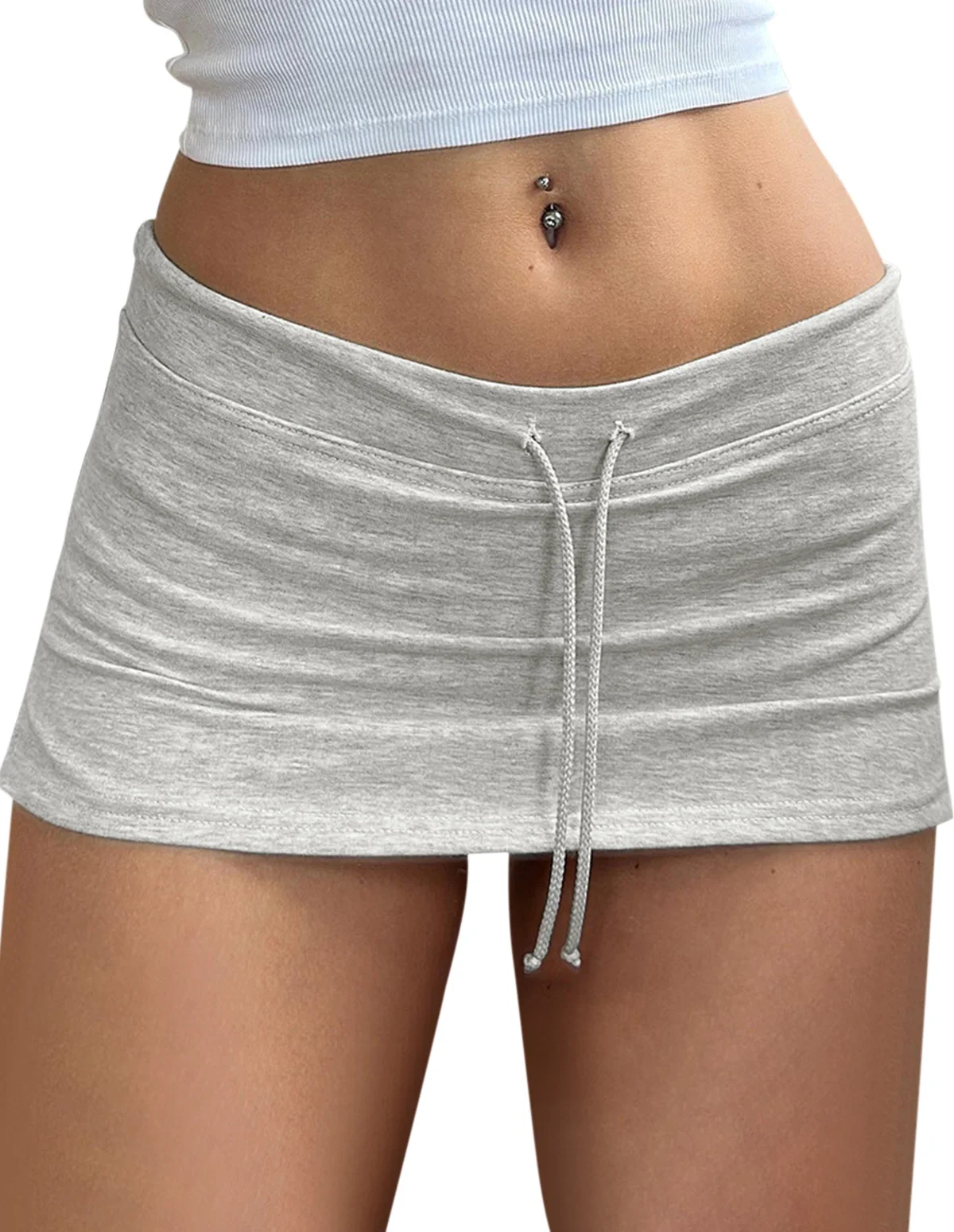 Womens Micro Mini Gym Skirts 2025 Summer Low Waisted Side Slit Yoga Skirt Sexy Drawstring Athletic Skirt
Womens Micro Mini Gym Skirts 2025 Summer Low Waisted Side Slit Yoga Skirt Sexy Drawstring Athletic Skirt