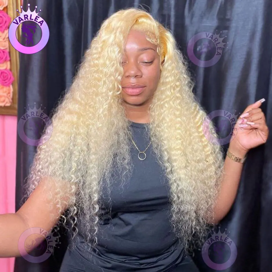 613 Hd Lace Frontal Wig 13x6 Deep Wave Human Hair Wig Blonde Wigs 100% Human Hair Pre Plucked 13x4 Lace Front Wig Curly Wigs
613 Hd Lace Frontal Wig 13x6 Deep Wave Human Hair Wig Blonde Wigs 100% Human Hair Pre Plucked 13x4 Lace Front Wig Curly Wigs