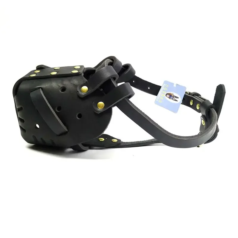 Cowhide Dog Mouth Cover Medium and Large Dog and Horse Dog Dubin Dongde Mu Impact Mouth Cage Anti bite Mask Training Practice
Cowhide Dog Mouth Cover Medium and Large Dog and Horse Dog Dubin Dongde Mu Impact Mouth Cage Anti bite Mask Training Practice