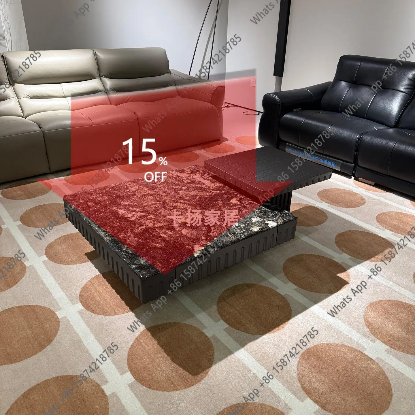 C65 Modern Simple Natural Luxury Stone Galaxy Marble Coffee Table Combination Italian Minimalist Retro Medieval Coffee Table
C65 Modern Simple Natural Luxury Stone Galaxy Marble Coffee Table Combination Italian Minimalist Retro Medieval Coffee Table
