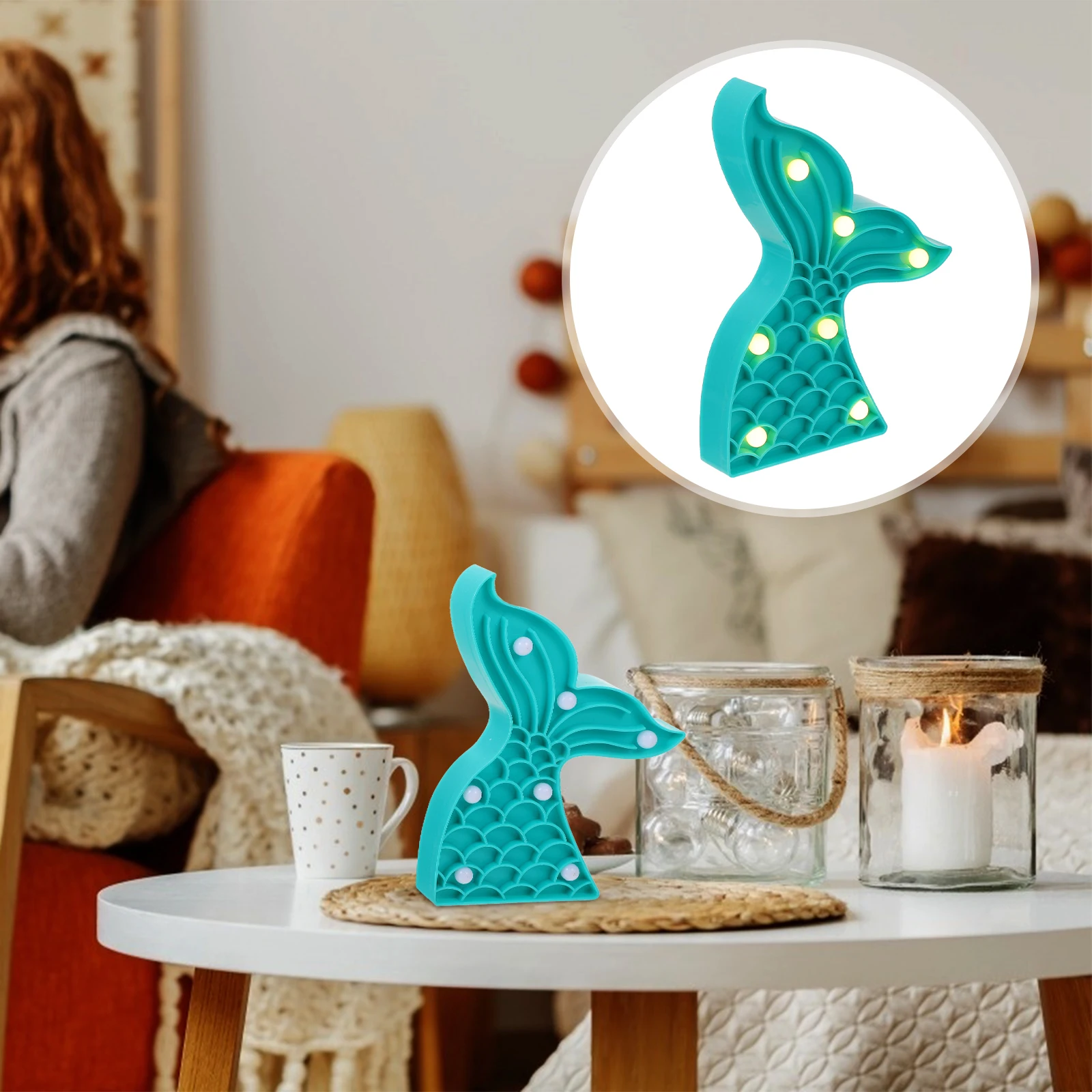 Lamp LED Creative Bedside Light Mermaid Decoration Table Gifts Safe Environmental Romantic Atmosphere Night Lamp
Lamp LED Creative Bedside Light Mermaid Decoration Table Gifts Safe Environmental Romantic Atmosphere Night Lamp