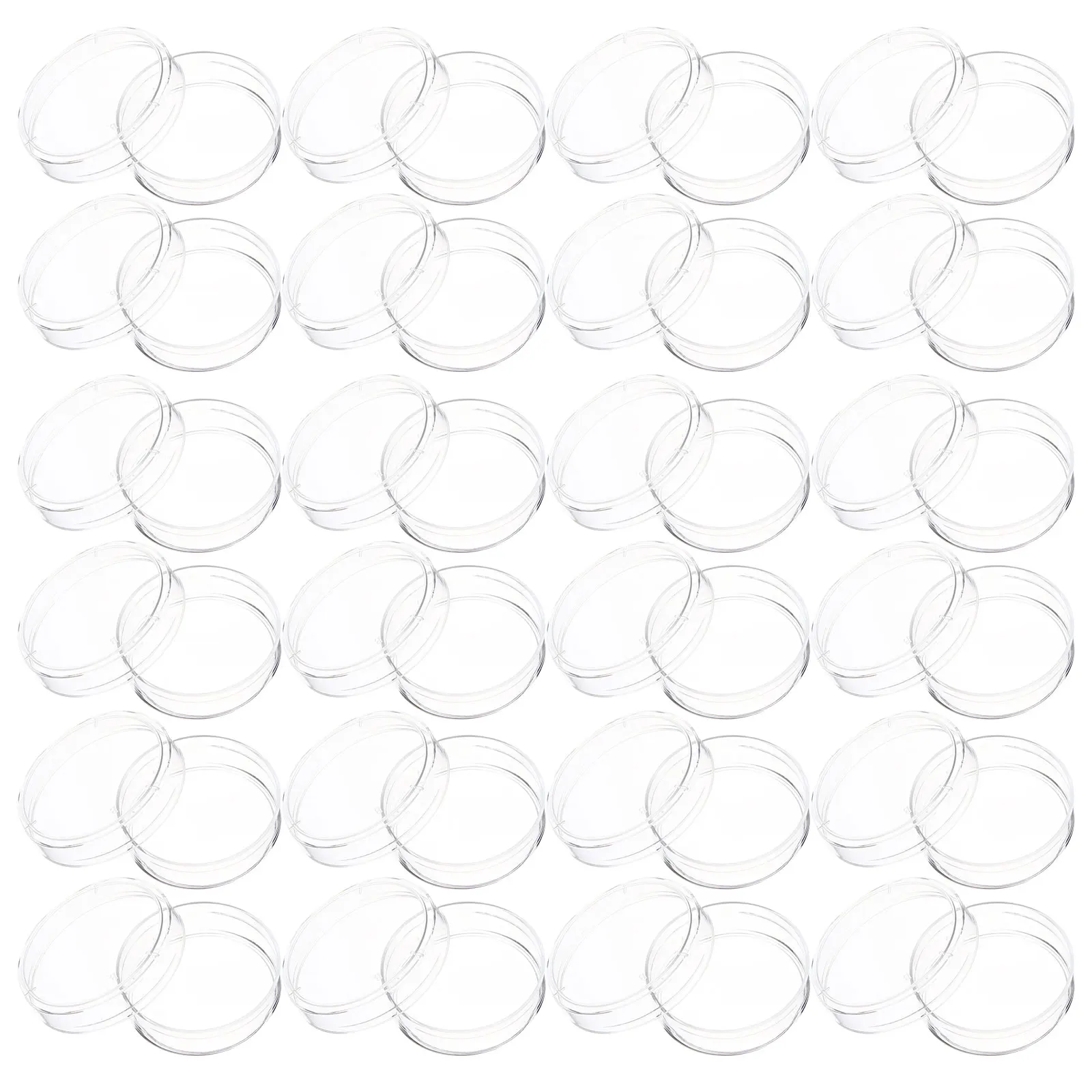 30pcs Petri Dish Plates 35Mm Plastic Clear With Lids For Laboratory Science Experiments Classroom Teaching Agar Culture Sample
30pcs Petri Dish Plates 35Mm Plastic Clear With Lids For Laboratory Science Experiments Classroom Teaching Agar Culture Sample