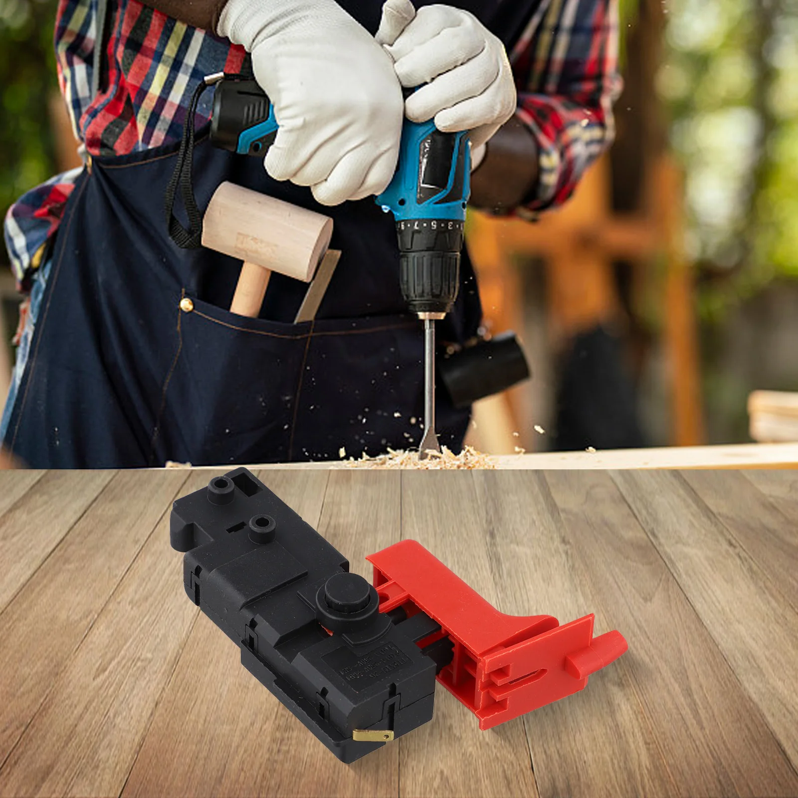 Replacement On Off Switch for Bosch GBH226DE GBH226DFR GBH226E Rotary Hammer AC220V Compatible Power Tool Part
Replacement On Off Switch for Bosch GBH226DE GBH226DFR GBH226E Rotary Hammer AC220V Compatible Power Tool Part