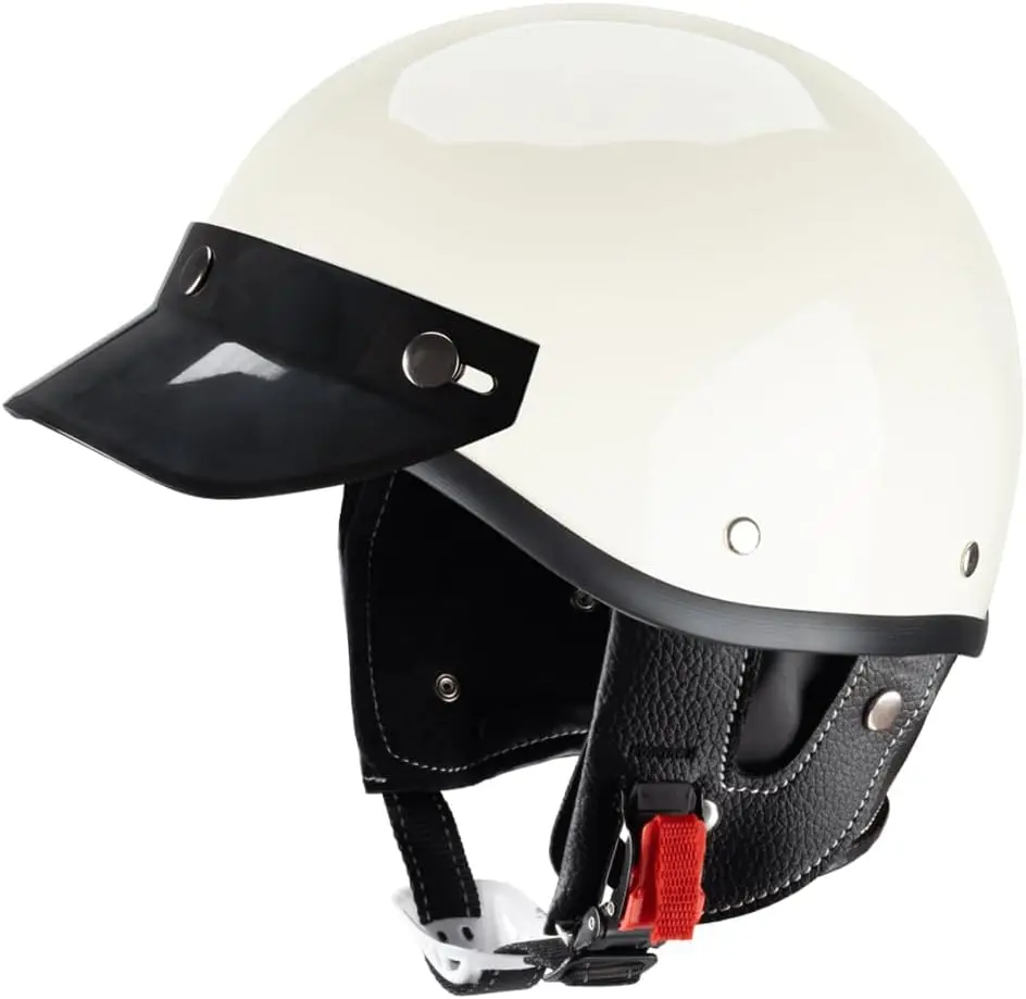 Стильный винтажный полушлем – легкий открытый шлем с дышащей подкладкой, ретро-экипировка для городских мотоциклистов
Стильный винтажный полушлем – легкий открытый шлем с дышащей подкладкой, ретро-экипировка для городских мотоциклистов