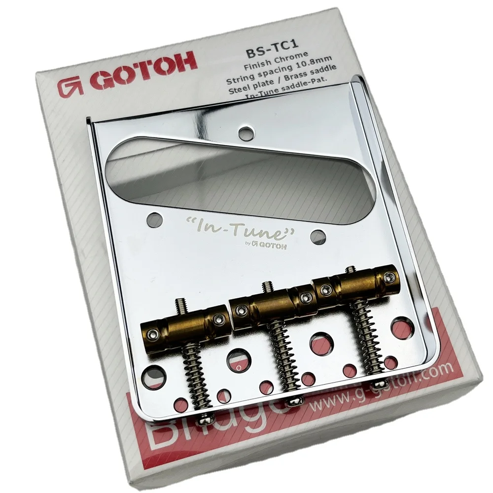 Genuine Original GOTOH Wilkinson BS-TC1 Vintage Electric Guitar Fixed Bridge Chrome MADE IN JAPAN
Genuine Original GOTOH Wilkinson BS-TC1 Vintage Electric Guitar Fixed Bridge Chrome MADE IN JAPAN