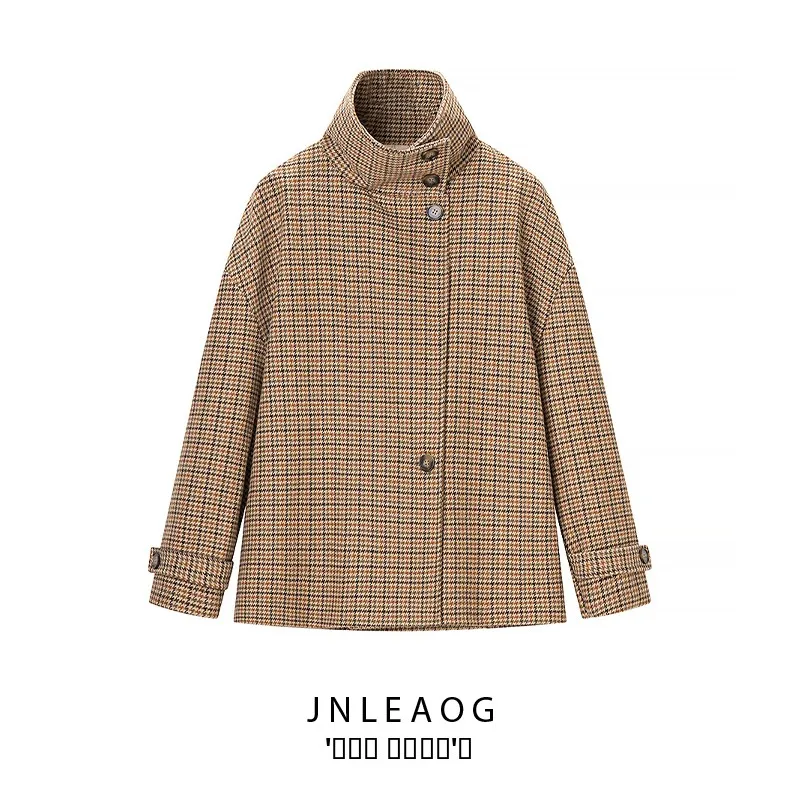 JNLEAOG, осенняя новинка, женская модная дизайнерская одежда, стеганая верхняя одежда, универсальная женская одежда с рисунком в клетку, полиэстер-стойка
JNLEAOG, осенняя новинка, женская модная дизайнерская одежда, стеганая верхняя одежда, универсальная женская одежда с рисунком в клетку, полиэстер-стойка
