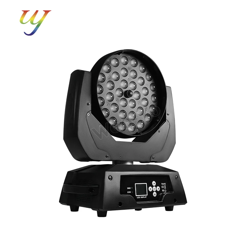 36x15W LED RFocus Moving Head Light DMX512 Bar Concert Dance Floor Lighting Control Disco Party
36x15W LED RFocus Moving Head Light DMX512 Bar Concert Dance Floor Lighting Control Disco Party