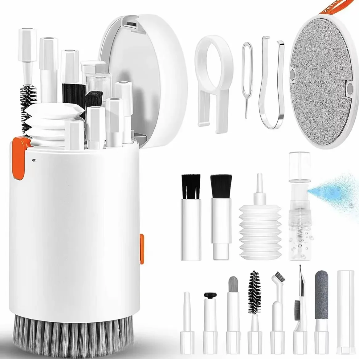 20 in 1 Multi-function Cleaning Package Earphone Dust for Digital Camera Headset Mobile Phone Laptop Cleaning Brush Clean Pen
20 in 1 Multi-function Cleaning Package Earphone Dust for Digital Camera Headset Mobile Phone Laptop Cleaning Brush Clean Pen