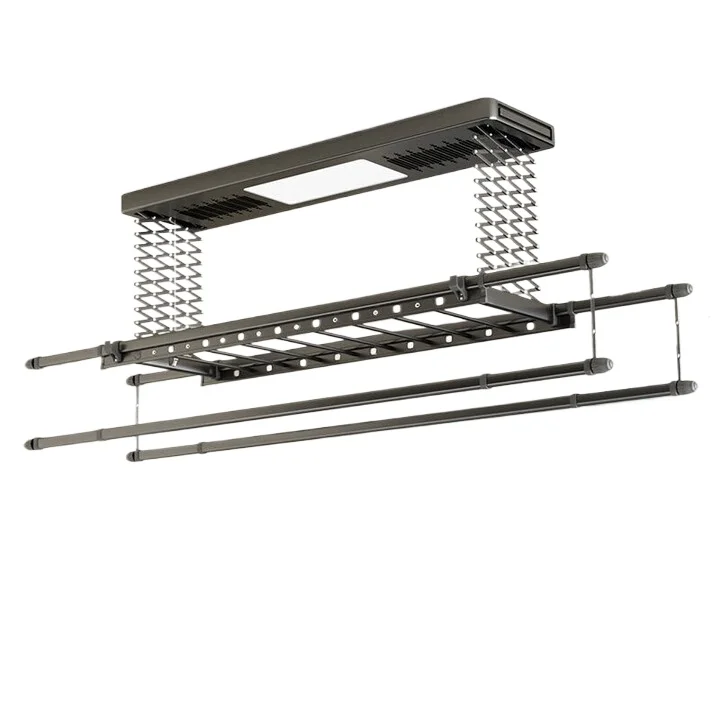 Intelligent electric drying rack drying intelligent voice multi-function lifting drying rack remote control
Intelligent electric drying rack drying intelligent voice multi-function lifting drying rack remote control