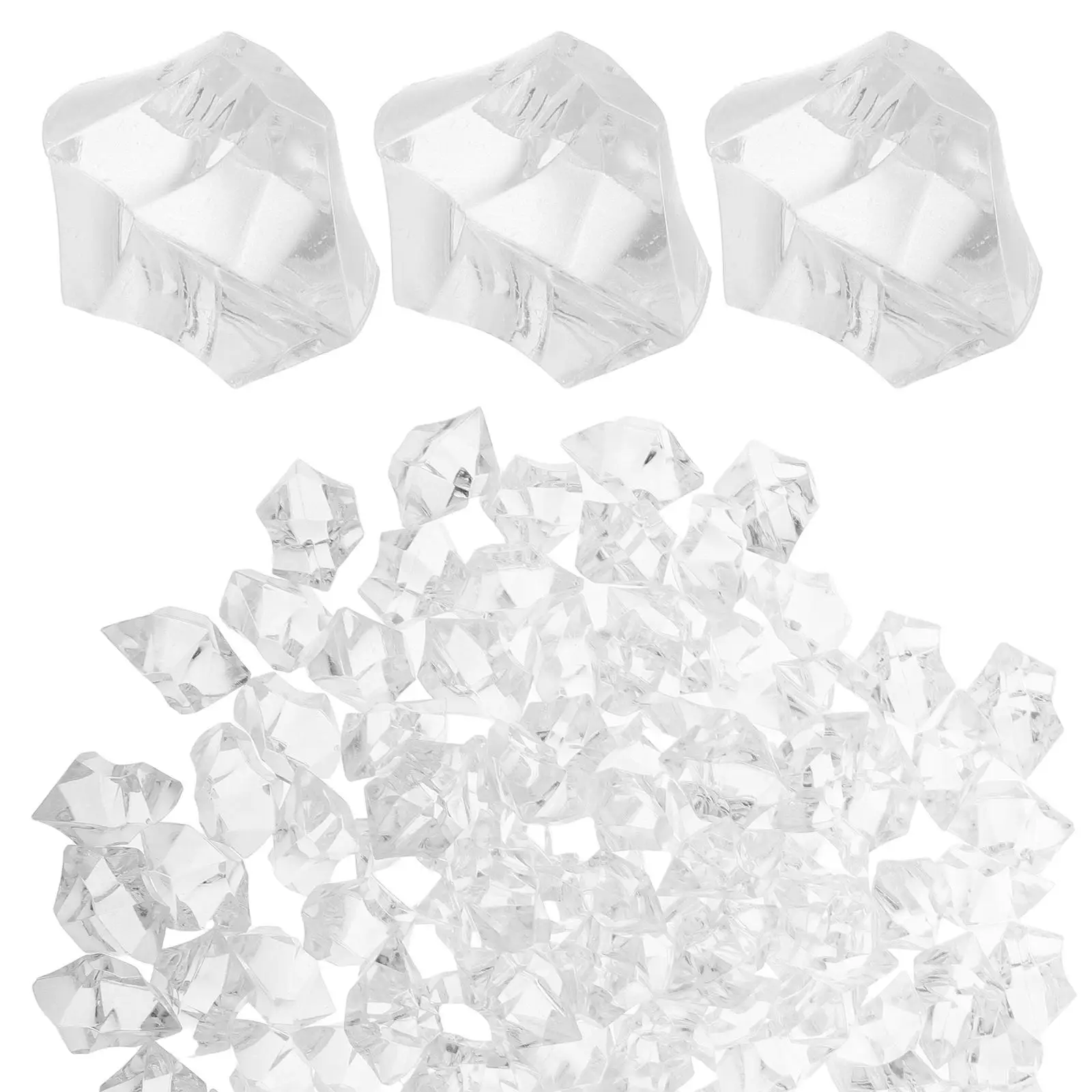 200 Pcs Simulated Fake Ice Cubes Plastic Decorative Reusable Toy Halloween Ornaments Vase Aquarium
200 Pcs Simulated Fake Ice Cubes Plastic Decorative Reusable Toy Halloween Ornaments Vase Aquarium