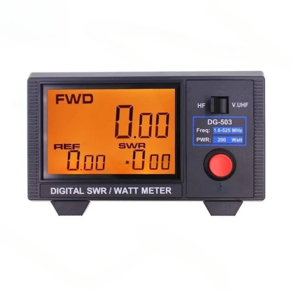ДЛЯ DG-503, цифровой измеритель стоячей волны с большим экраном, 1,6–60 МГц/125–525 МГц
ДЛЯ DG-503, цифровой измеритель стоячей волны с большим экраном, 1,6–60 МГц/125–525 МГц
