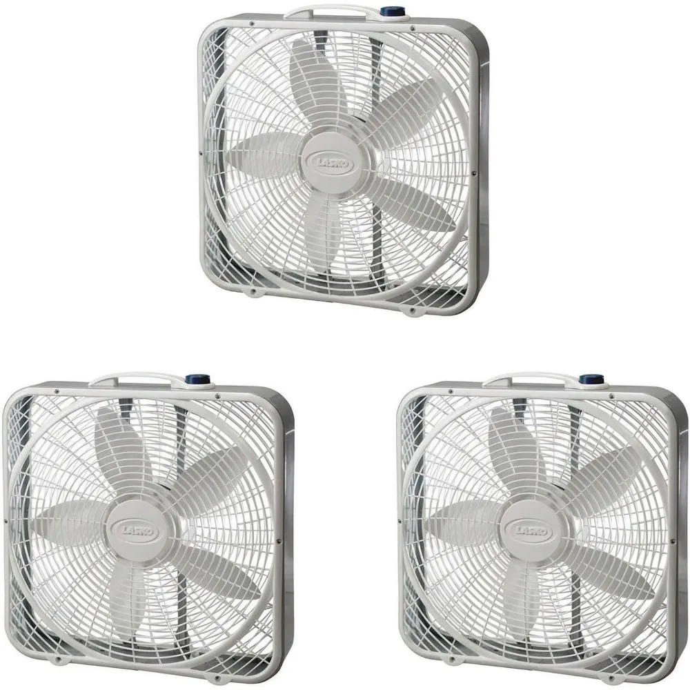 2024 New 20" 3 Speed Settings and Easy Carry Handle Preimum Steel Box Fan (3 Pack)
2024 New 20" 3 Speed Settings and Easy Carry Handle Preimum Steel Box Fan (3 Pack)
