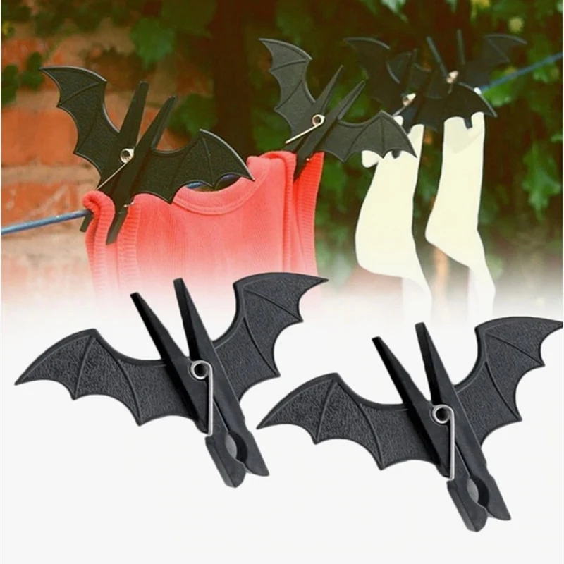 2pcs Bat Clothespins for Drying Clothes Strong and Non-slip Creative Clothespins Party Halloween Decoration Supplies
2pcs Bat Clothespins for Drying Clothes Strong and Non-slip Creative Clothespins Party Halloween Decoration Supplies