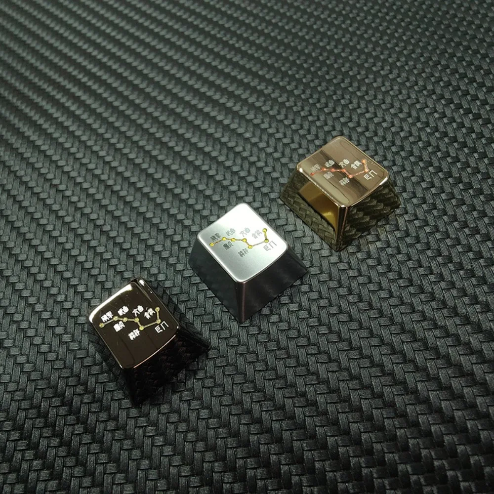 The Big Dipper Theme Keycaps Custom Metal Creative Crafts Cherry R4 ESC 1U Key Cap for Mechanical Keyboard Game Accessories Gift
The Big Dipper Theme Keycaps Custom Metal Creative Crafts Cherry R4 ESC 1U Key Cap for Mechanical Keyboard Game Accessories Gift