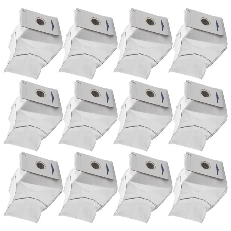 A01F-12 Pack Dust Bags For Ecovacs T30 T30 Pro T30 Max Vacuum Cleaner, Large Capacity, Replacement Accessories
A01F-12 Pack Dust Bags For Ecovacs T30 T30 Pro T30 Max Vacuum Cleaner, Large Capacity, Replacement Accessories