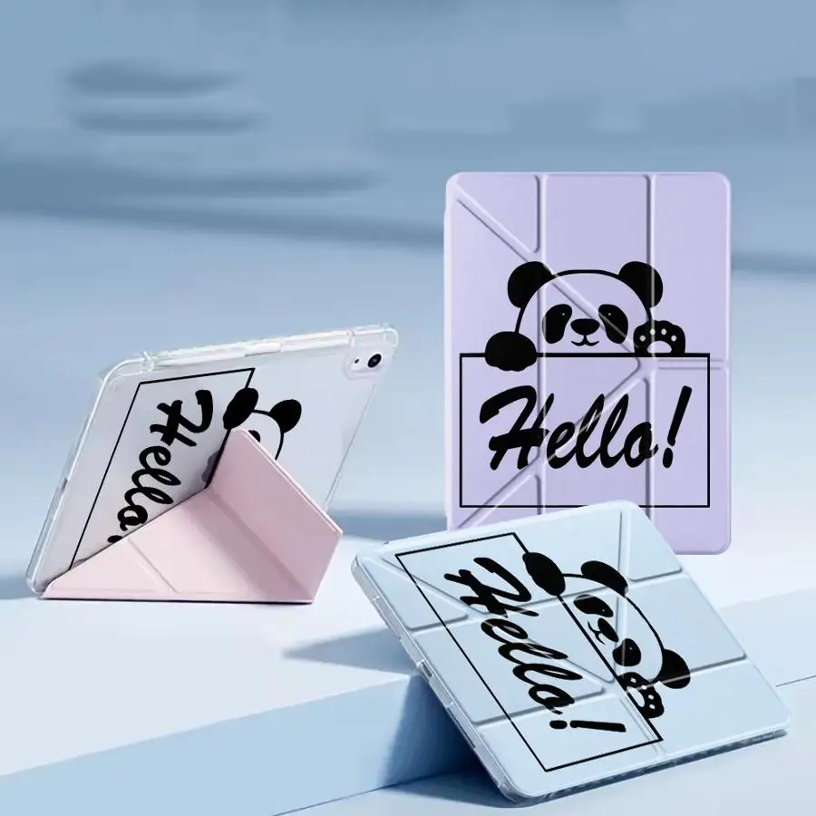 Cute Hello Panda Tablet Case For iPad Air 4 5 M3 M2 M4 11inch Mini 6 7 Pro 2025 Pro 11th 10th 9th 8th 12 Holder Cover Y-Fold
Cute Hello Panda Tablet Case For iPad Air 4 5 M3 M2 M4 11inch Mini 6 7 Pro 2025 Pro 11th 10th 9th 8th 12 Holder Cover Y-Fold
