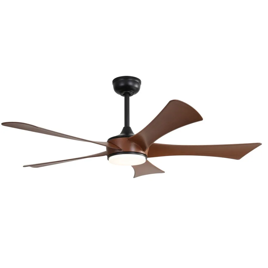52 Inch Ceiling Fan with 22W LED Light and Remote Control 5 ABS Blades for Bedroom
52 Inch Ceiling Fan with 22W LED Light and Remote Control 5 ABS Blades for Bedroom