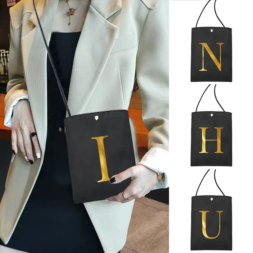 Letter Print Mobile Phone Bag Mini Handbags Version Style Cross-body Mobile Shoulder Pack Female Bag Diagonal Bag Korean Wallet
Letter Print Mobile Phone Bag Mini Handbags Version Style Cross-body Mobile Shoulder Pack Female Bag Diagonal Bag Korean Wallet