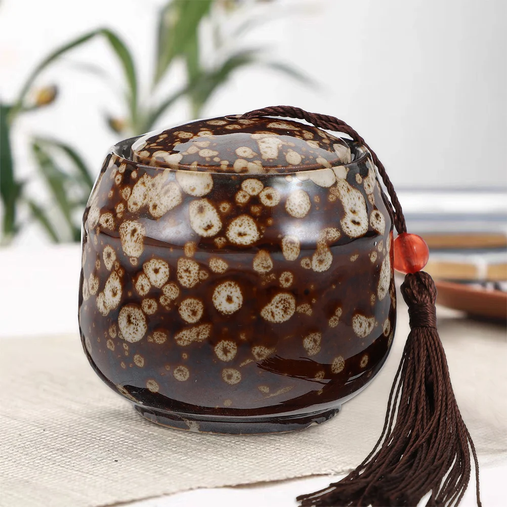 2Pcs Ceramic Holders Sealed Containers Durable for DIY Making Storage Candy Box Porcelain Sealed Cans
2Pcs Ceramic Holders Sealed Containers Durable for DIY Making Storage Candy Box Porcelain Sealed Cans