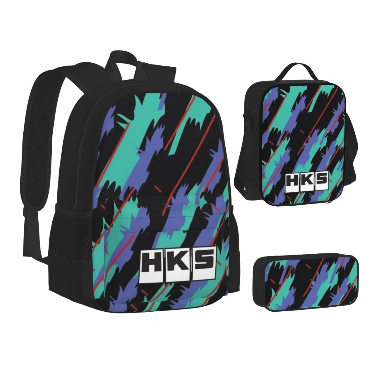 HKS Backpacks Boys Girls Bookbag Students School Bags Kids Rucksack Lunch Bag Pen Bag Three-Piece Set
HKS Backpacks Boys Girls Bookbag Students School Bags Kids Rucksack Lunch Bag Pen Bag Three-Piece Set