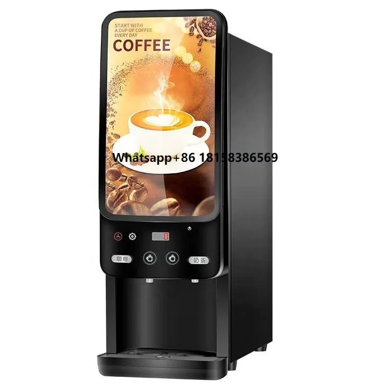 Professional Multipurpose Coffee Machines Automatic Instant Coffee Vending Machine for Hotels
Professional Multipurpose Coffee Machines Automatic Instant Coffee Vending Machine for Hotels