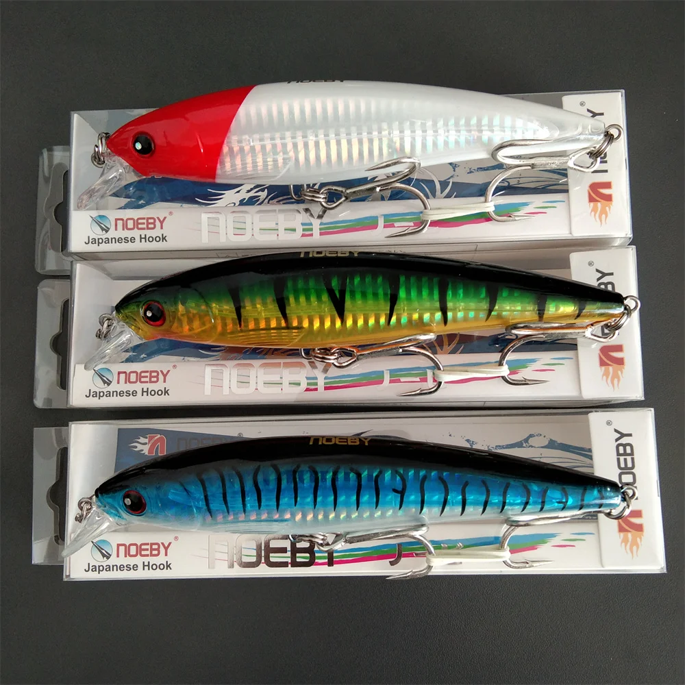 Набор из 3-х плавающих воблеров Noeby, 14 см, 40 г, с 3D глазами, для ловли карпа и окуня
Набор из 3-х плавающих воблеров Noeby, 14 см, 40 г, с 3D глазами, для ловли карпа и окуня
