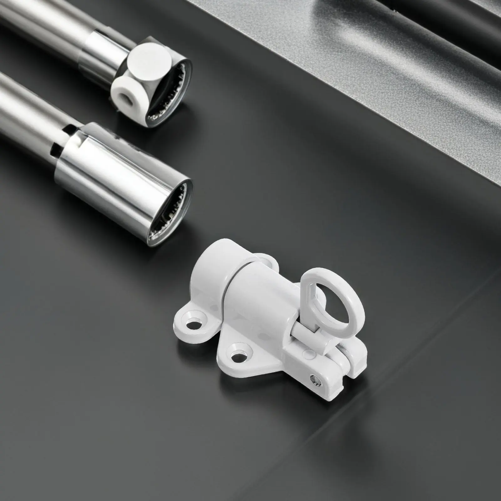 Aluminum Alloy Door Latch White Attic Ceiling Hatch Spring-Loaded Lock Catch Bolt Buckle Cabinet Security Drawer Latch
Aluminum Alloy Door Latch White Attic Ceiling Hatch Spring-Loaded Lock Catch Bolt Buckle Cabinet Security Drawer Latch