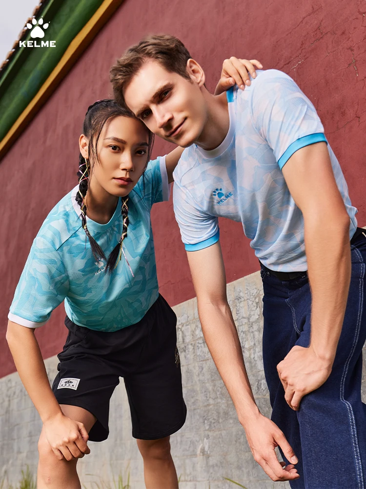 Kelme Women's Football Uniform Outdoor Training Suit Sports Casual Top Daily Training T-shirt Quick-drying Running Short Sleeve
Kelme Women's Football Uniform Outdoor Training Suit Sports Casual Top Daily Training T-shirt Quick-drying Running Short Sleeve