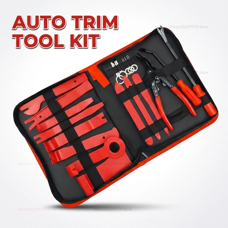 19PCS Auto Trim Removal Tool Kit Car Audio Dashboard Door Panel Navigation Disassembly Pry Tools Interior Modification Set
19PCS Auto Trim Removal Tool Kit Car Audio Dashboard Door Panel Navigation Disassembly Pry Tools Interior Modification Set