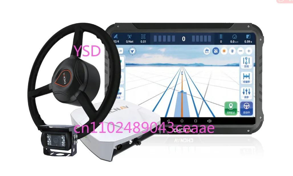 Precision Agriculture Tractor Auto-Steering System (Integrated Automated Navigation & Steering, for Tractors)
Precision Agriculture Tractor Auto-Steering System (Integrated Automated Navigation & Steering, for Tractors)