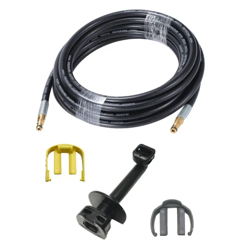 M02K-6M Hose Pipe Cleaner For Karcher K2 K3 High Pressure Washer Sewer Drain Hose With Cleaning Nozzle Clamp
M02K-6M Hose Pipe Cleaner For Karcher K2 K3 High Pressure Washer Sewer Drain Hose With Cleaning Nozzle Clamp