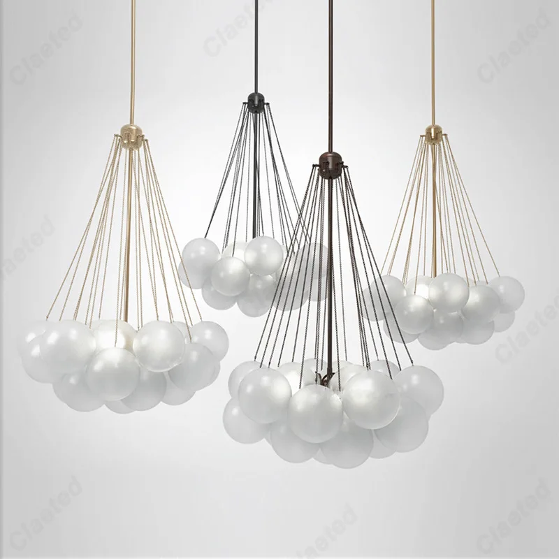 Modern Minimalist LED European Luxury Glass Ball Chandelier Clothing Store Restaurant Living Room Bedroom Decorative LightingE27
Modern Minimalist LED European Luxury Glass Ball Chandelier Clothing Store Restaurant Living Room Bedroom Decorative LightingE27