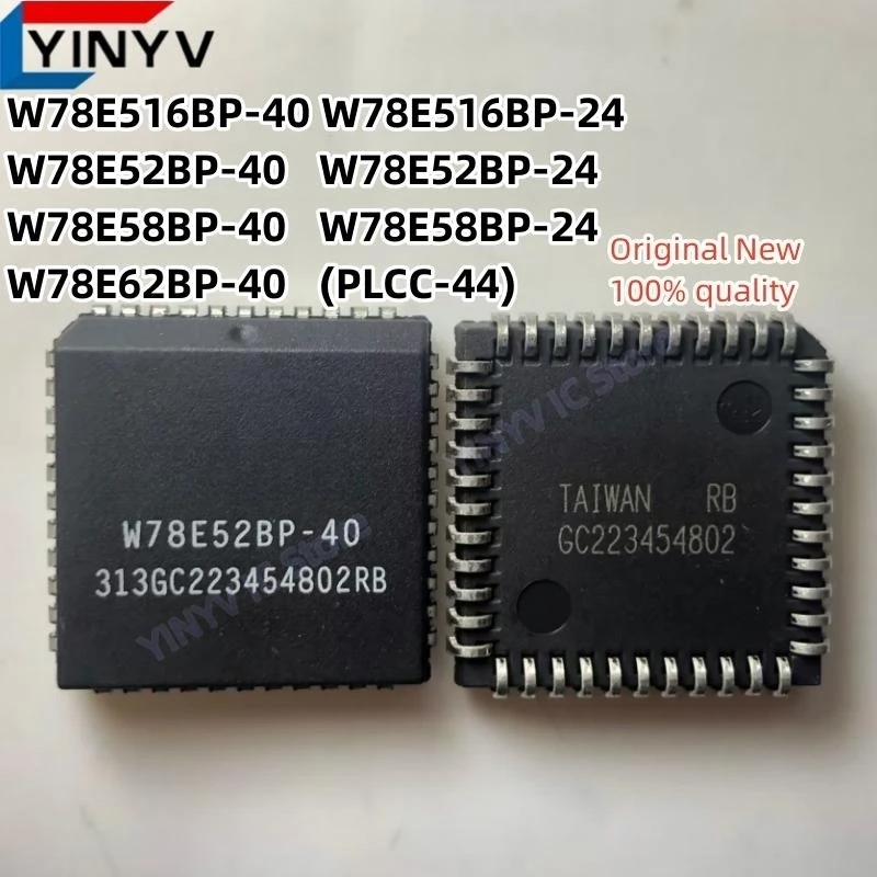 10Pcs W78E52BP-40 W78E52BP-24 W78E58BP-40 W78E58BP-24 W78E62BP-40 W78E516BP-40 W78E516BP-24 W78E52BP W78E58BP W78E62BP W78E516BP
10Pcs W78E52BP-40 W78E52BP-24 W78E58BP-40 W78E58BP-24 W78E62BP-40 W78E516BP-40 W78E516BP-24 W78E52BP W78E58BP W78E62BP W78E516BP