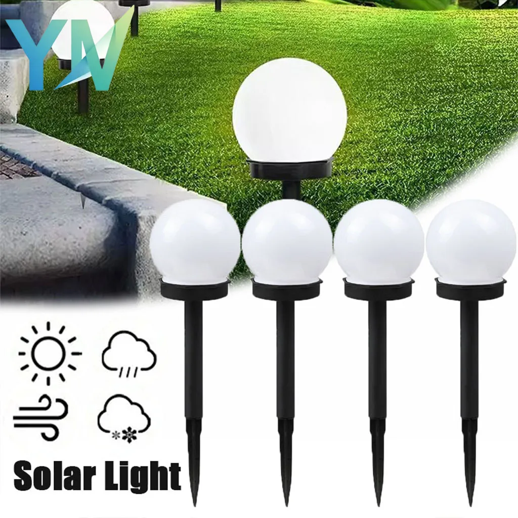 2/4/8PCS Simple Waterproof Solar Ground Insert Lamp Round Ball Garden Yard Villa Outdoor Decorative Lawn Light IP65 Rated
2/4/8PCS Simple Waterproof Solar Ground Insert Lamp Round Ball Garden Yard Villa Outdoor Decorative Lawn Light IP65 Rated
