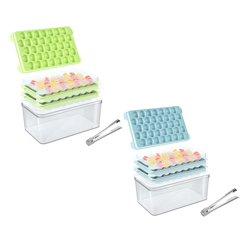 Ice Cube Tray Round Ice Cube Trays For Freezer, Easy-Release Ice Ball Maker Mold With Removable Green
Ice Cube Tray Round Ice Cube Trays For Freezer, Easy-Release Ice Ball Maker Mold With Removable Green