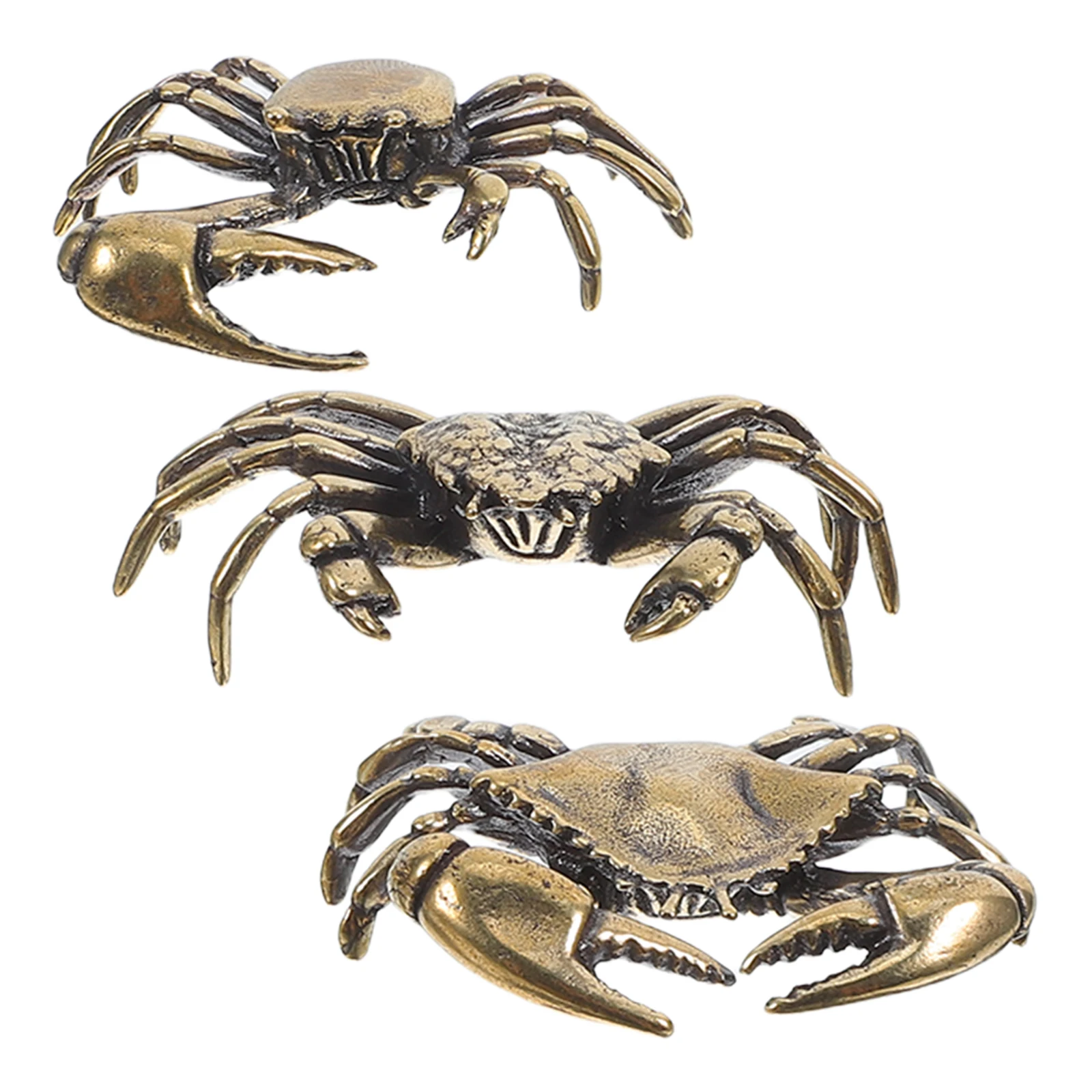 3pcs Retro Crab Decor Brass Table Ornaments Vintage Home Office Desk Accessories Exquisite Small Crabs Creative Design Indoor
3pcs Retro Crab Decor Brass Table Ornaments Vintage Home Office Desk Accessories Exquisite Small Crabs Creative Design Indoor