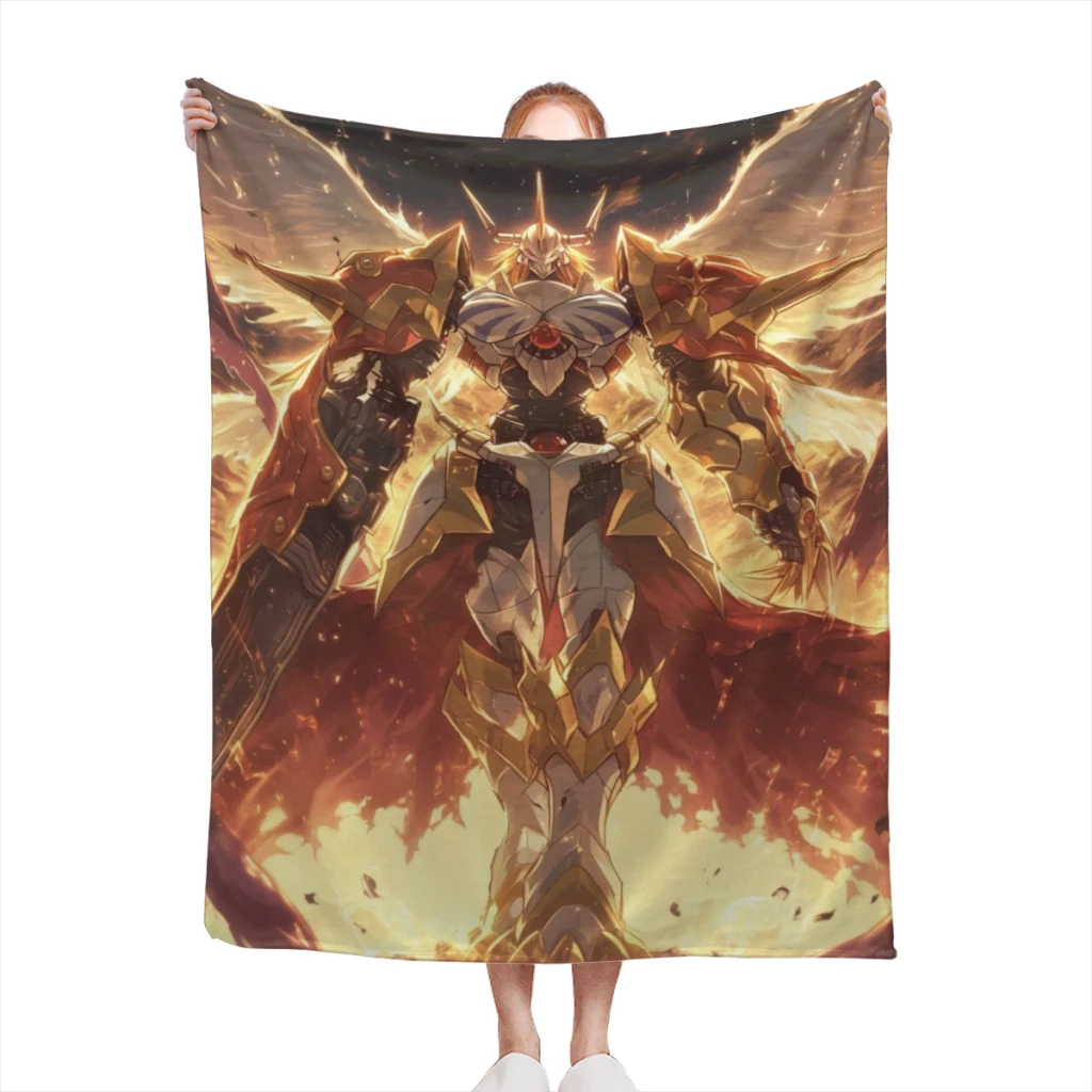 Fluffy Baby Blanket Omnimon Sofa Camp Nap Bedspread Cozy Flannel Blanket Bedroom Decor
Fluffy Baby Blanket Omnimon Sofa Camp Nap Bedspread Cozy Flannel Blanket Bedroom Decor