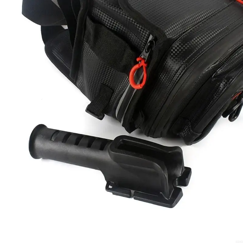 Fishing Gear Carrying Bag Portable Shrimp Lure Baits Backpacks Light Weights Fishing Tackle Bag with Rod Stand
Fishing Gear Carrying Bag Portable Shrimp Lure Baits Backpacks Light Weights Fishing Tackle Bag with Rod Stand